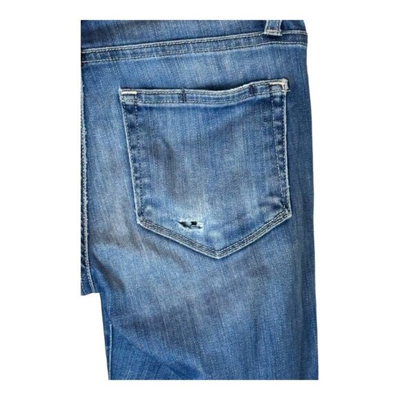 Paige Jeans Women 24 Blue Raya Medium Wash Stretch Denim Skyline Skinny - Picture 6 of 12